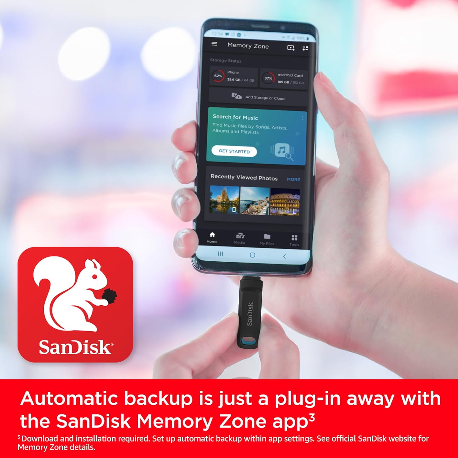  SanDisk Ultra Dual Drive Go Type-C, OTG, Upto 300MB/S,usb3.2_gen_1Pendrive, Black, 5Y Warranty (SDDDC3-064G-I46PD)