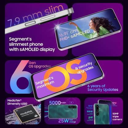 Samsung Galaxy F16 5G (128 GB)  (6 GB RAM)