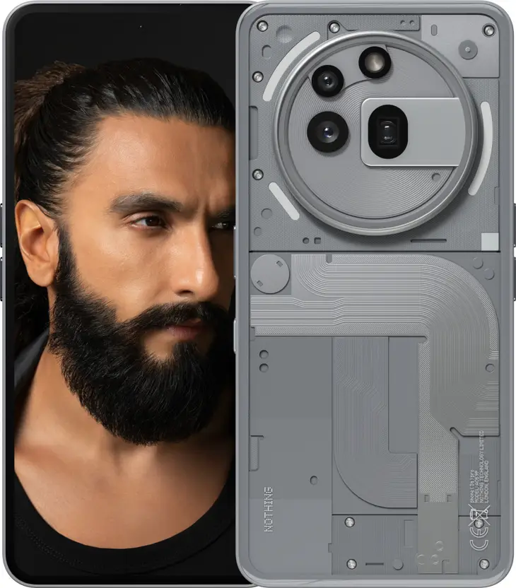 Nothing Phone (3a) Pro (Grey, 256 GB)  (12 GB RAM)