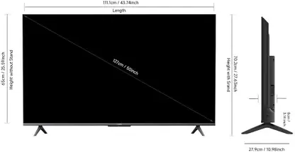 REDMI MI 138 cm (55 inch) Ultra HD (4K) LED Smart Fire TV (L55MA-FVIN)