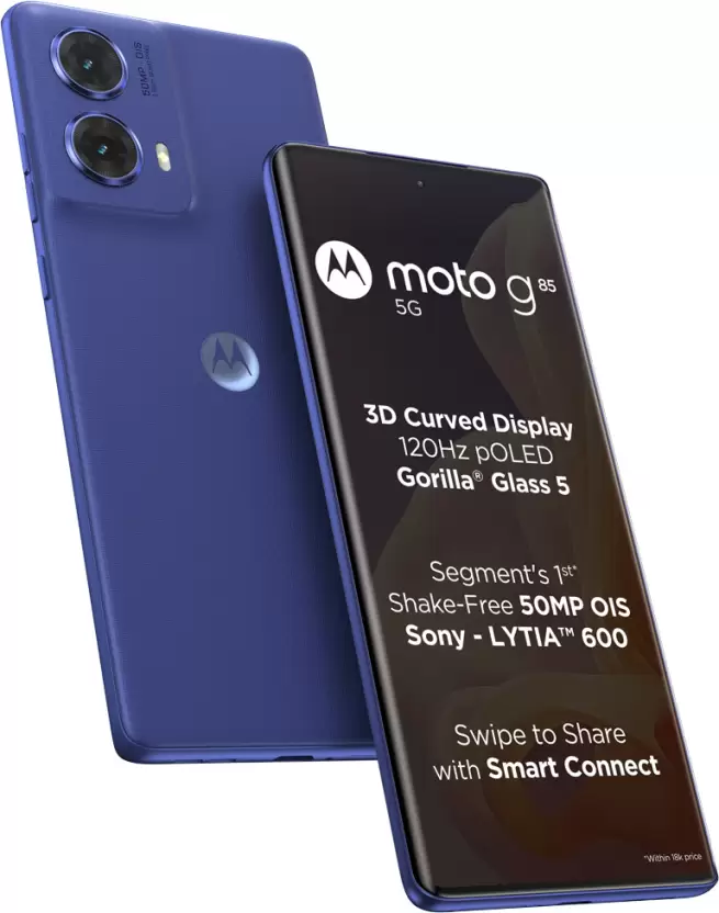 Motorola G85 5G (Cobalt Blue, 256 GB)  (12 GB RAM)