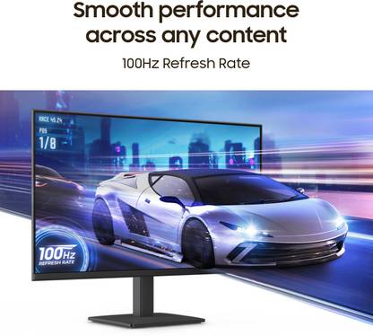 Samsung Essential Series S3 55.88 cm (22 inch) Full HD LED Backlit IPS Panel with D-Sub, HDMI Flat Monitor (LS22D300GAWXXL) 