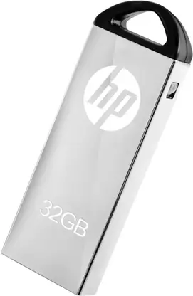 HP PENDRIVE FREE USB OTG 128 GB PenDrive USB 2.0, USB 3.0 Metal Case  (Grey)
