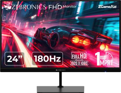 ZEBRONICS 60.96 cm (24 inch) Full HD IPS Panel 
