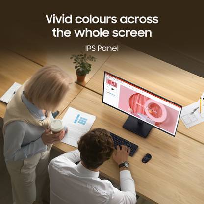 Samsung Essential Series S3 60.96 cm (24 inch) Full HD LED Backlit IPS Panel