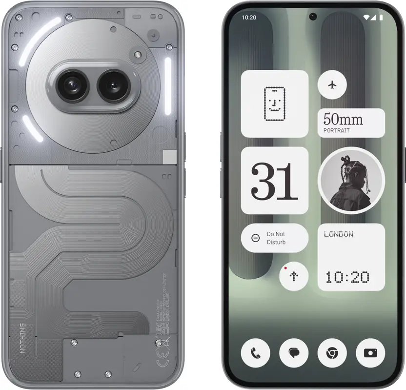 Nothing Phone (2a) Plus (Grey, 256 GB)  (8 GB RAM)