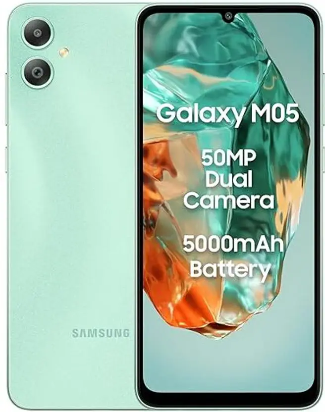 Samsung M05 (Mint Green, 64 GB)  (4 GB RAM)