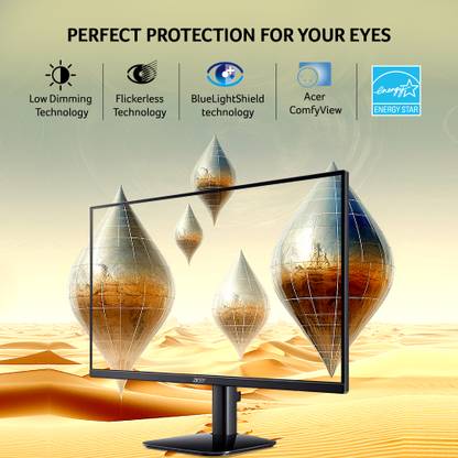 Acer 60.45 cm (24 inch) Full HD LED Backlit IPS Panel with 6 axis Color Adjustment