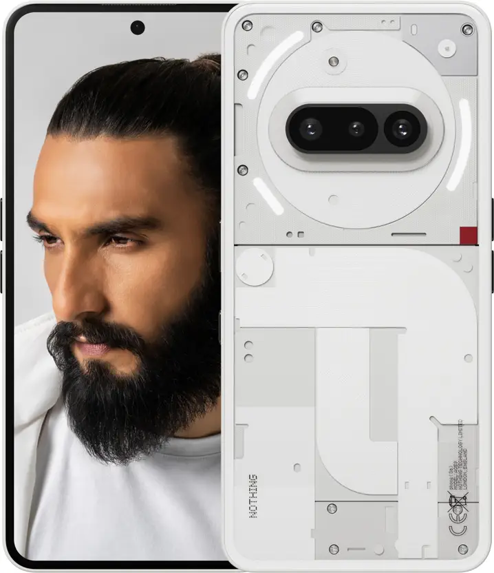 Nothing Phone (3a) (White, 128 GB)  (8 GB RAM)