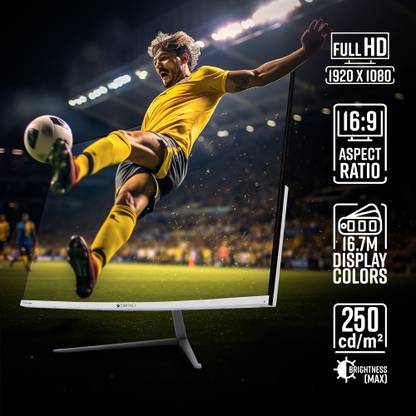 ZEBRONICS 81.28 cm (32 inch) Curved Full HD VA Panel Wall Mountable Monitor (ZEB -AC32FHD LED)