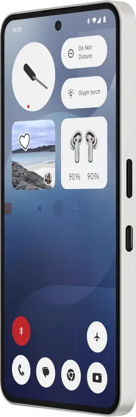 Nothing Phone (3a) (White, 128 GB)  (8 GB RAM)