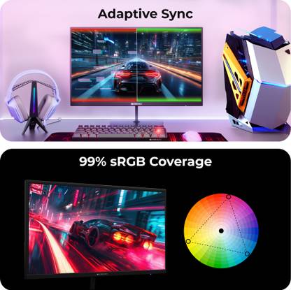 ZEBRONICS 60.96 cm (24 inch) Full HD IPS Panel 