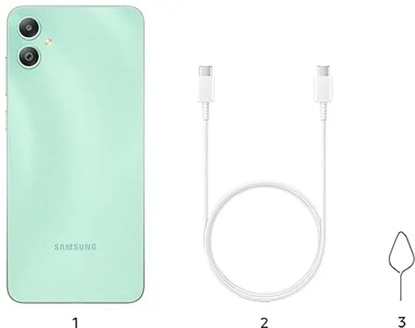Samsung M05 (Mint Green, 64 GB)  (4 GB RAM)