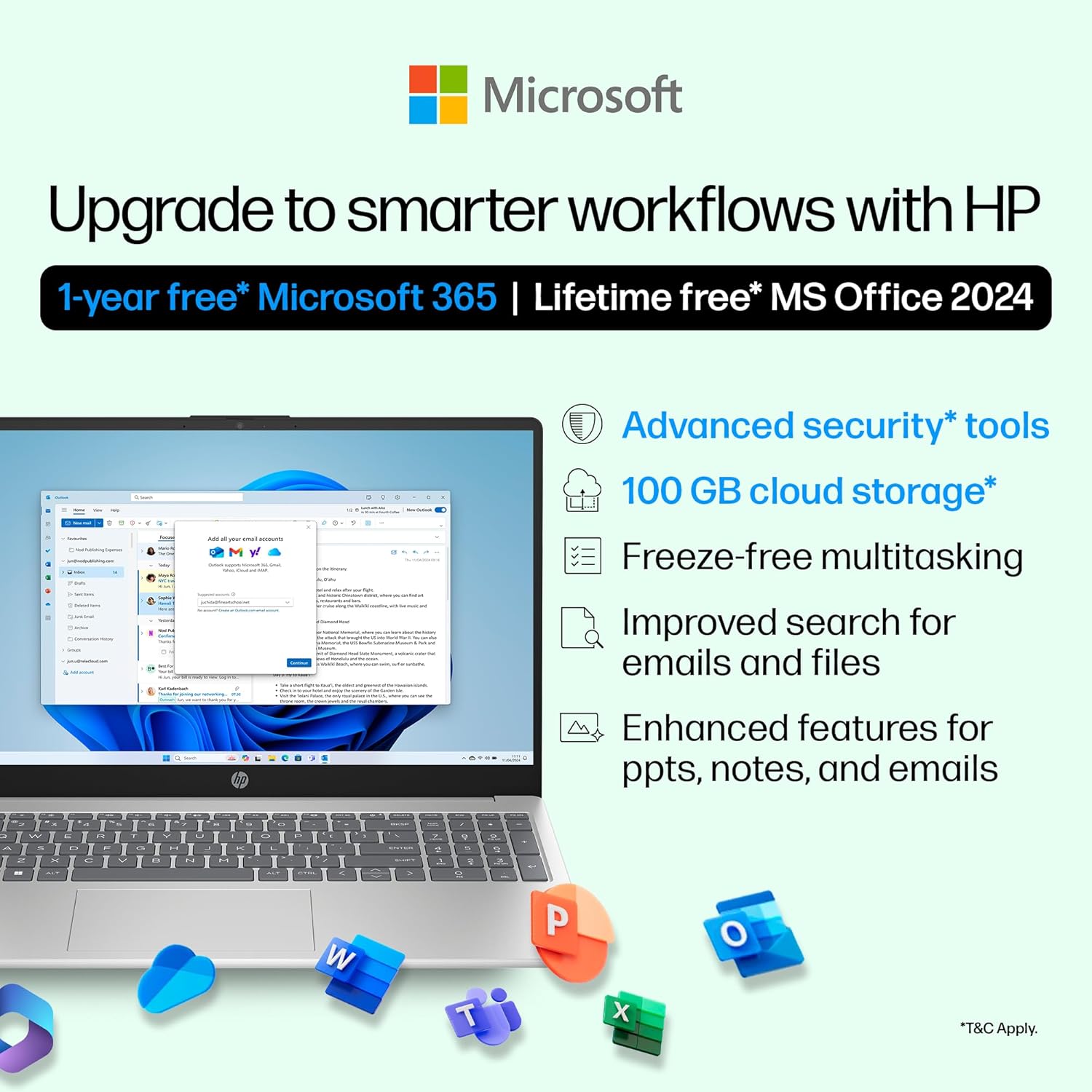 HP 15,13th Gen Intel Core i7-1355U Laptop,(16GB DDR4, 512GB SSD) Antiglare, 15.6/39.6cm, FHD, Win11, M365 Basic(1yr), Office Home 24, Silver, 1.59kg, Iris Xe, FHD Camera w/Shutter, Backlit, fd0468tu