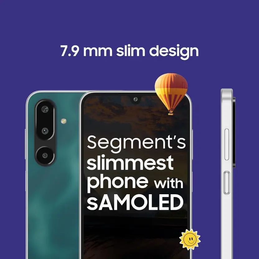 Samsung Galaxy F16 5G (Glam Green, 128 GB)  (6 GB RAM)