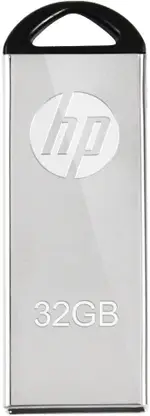 HP PENDRIVE FREE USB OTG 128 GB PenDrive USB 2.0, USB 3.0 Metal Case  (Grey)