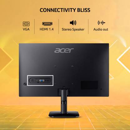 Acer 60.45 cm (24 inch) Full HD LED Backlit IPS Panel with 6 axis Color Adjustment