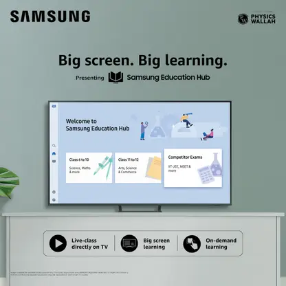 Samsung Crystal 4K Vision Pro 125 cm (50 inch) Ultra HD (4K) LED Smart Tizen TV (UA50DUE76AKLXL)
