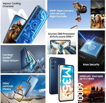 Samsung Galaxy M35 5G (128 GB)  (6 GB RAM)