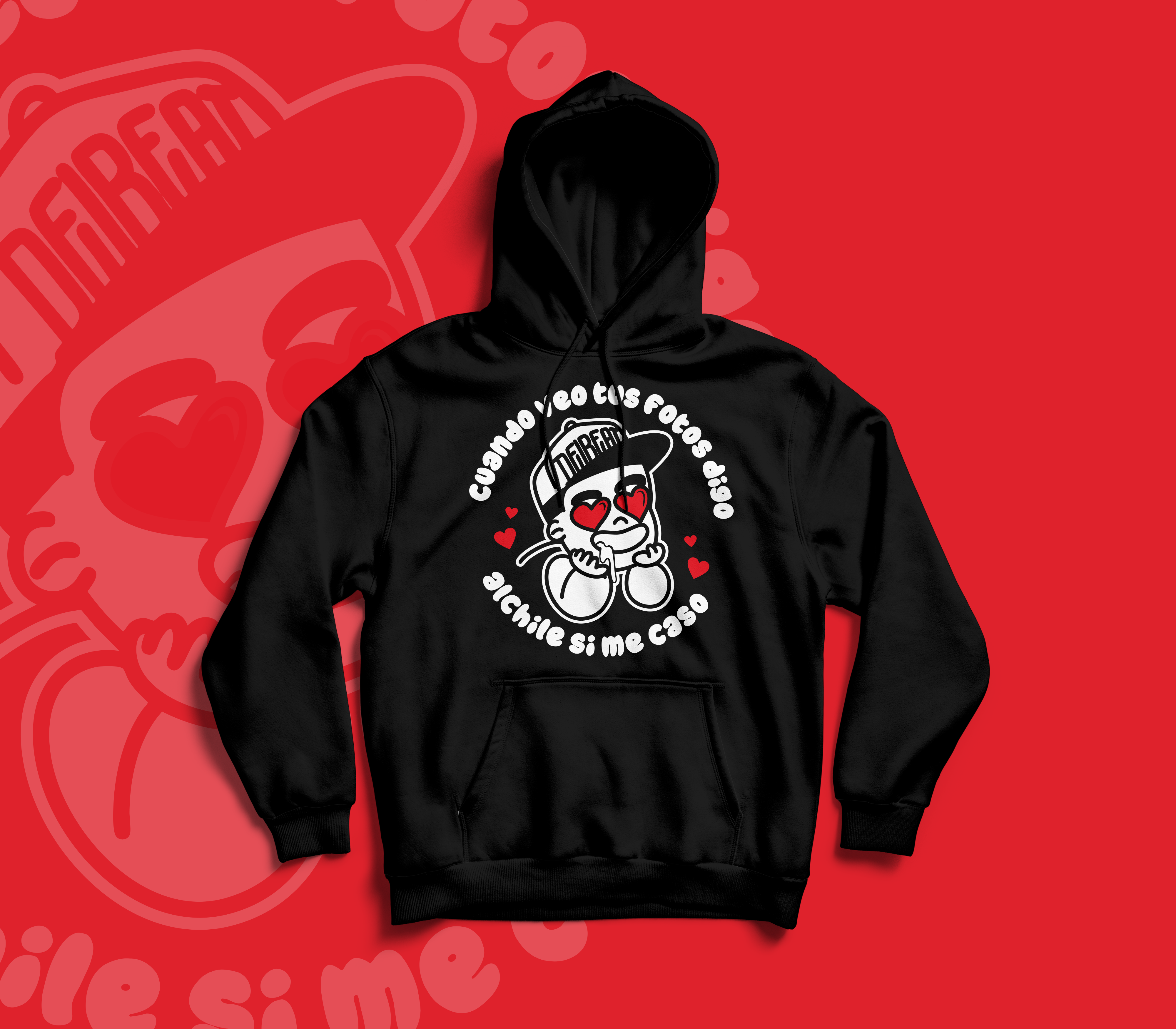 Hoodie Al Chile si me caso