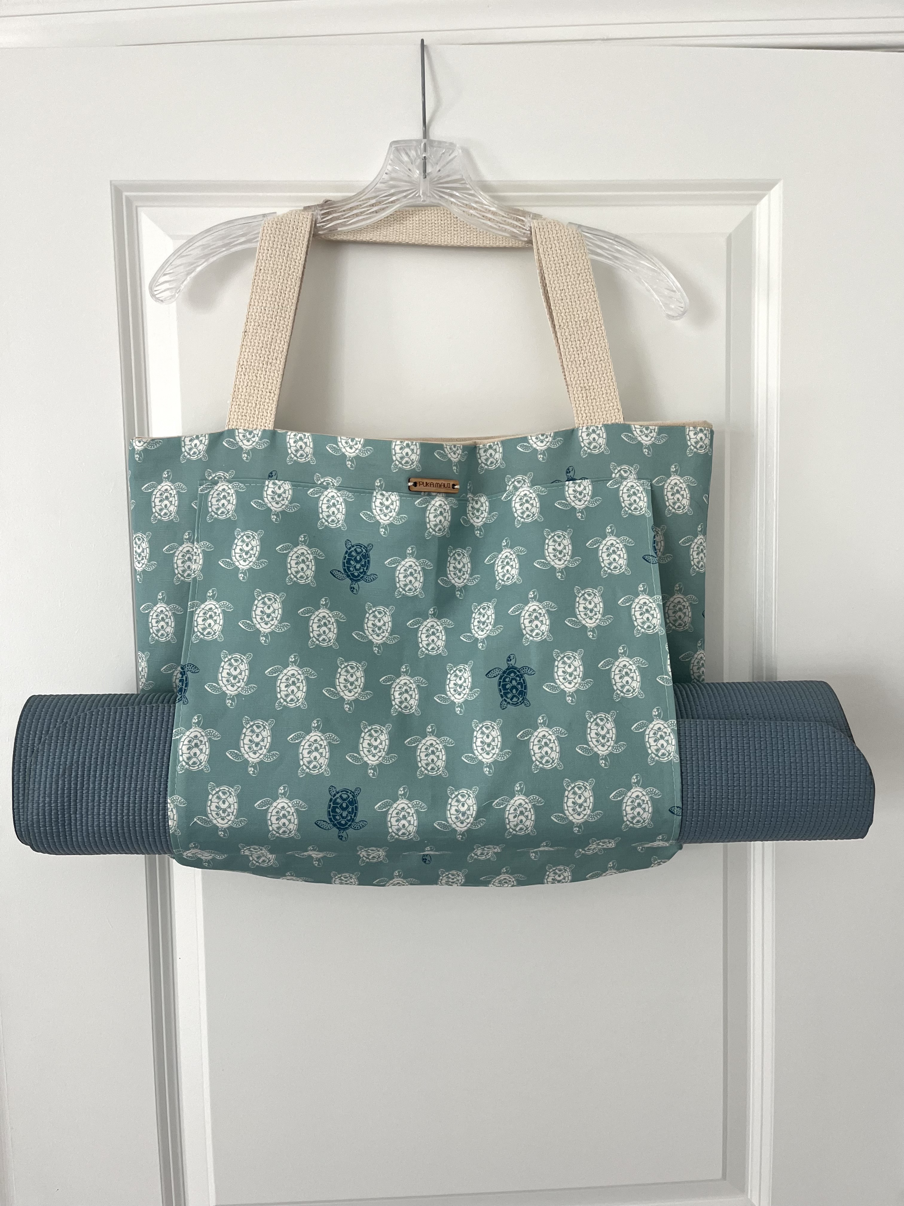 Turtle Yoga Tote