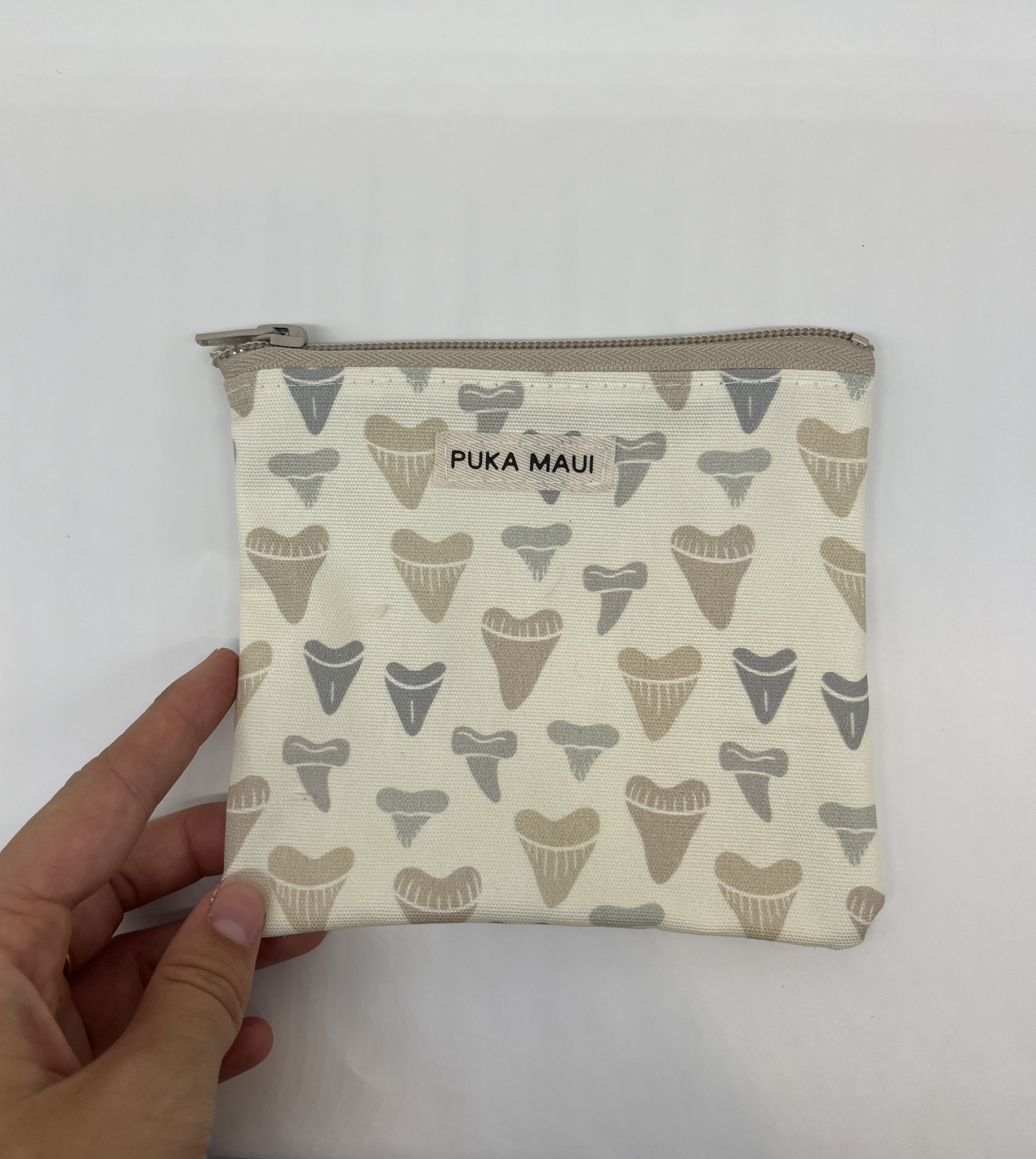 Shark Tooth Mini Pouch