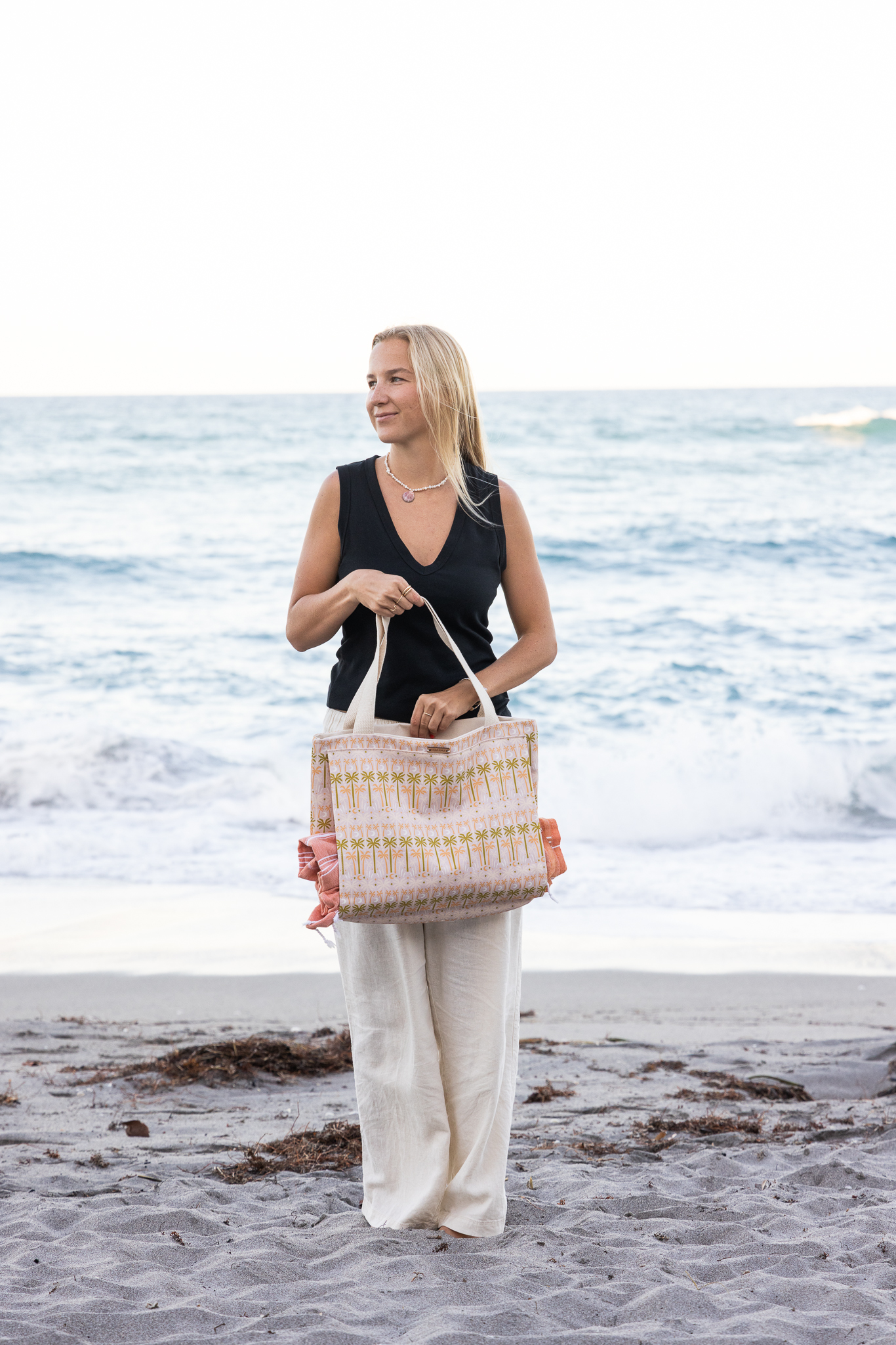 Florida Palms Yoga Bag