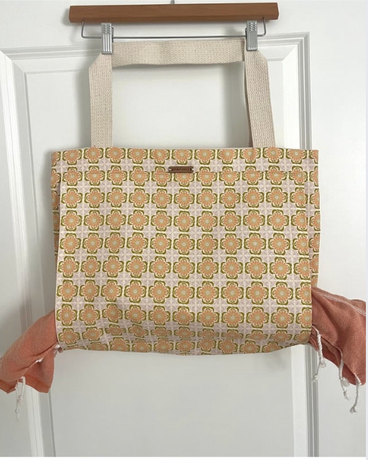 Groovy Tile Yoga Bag