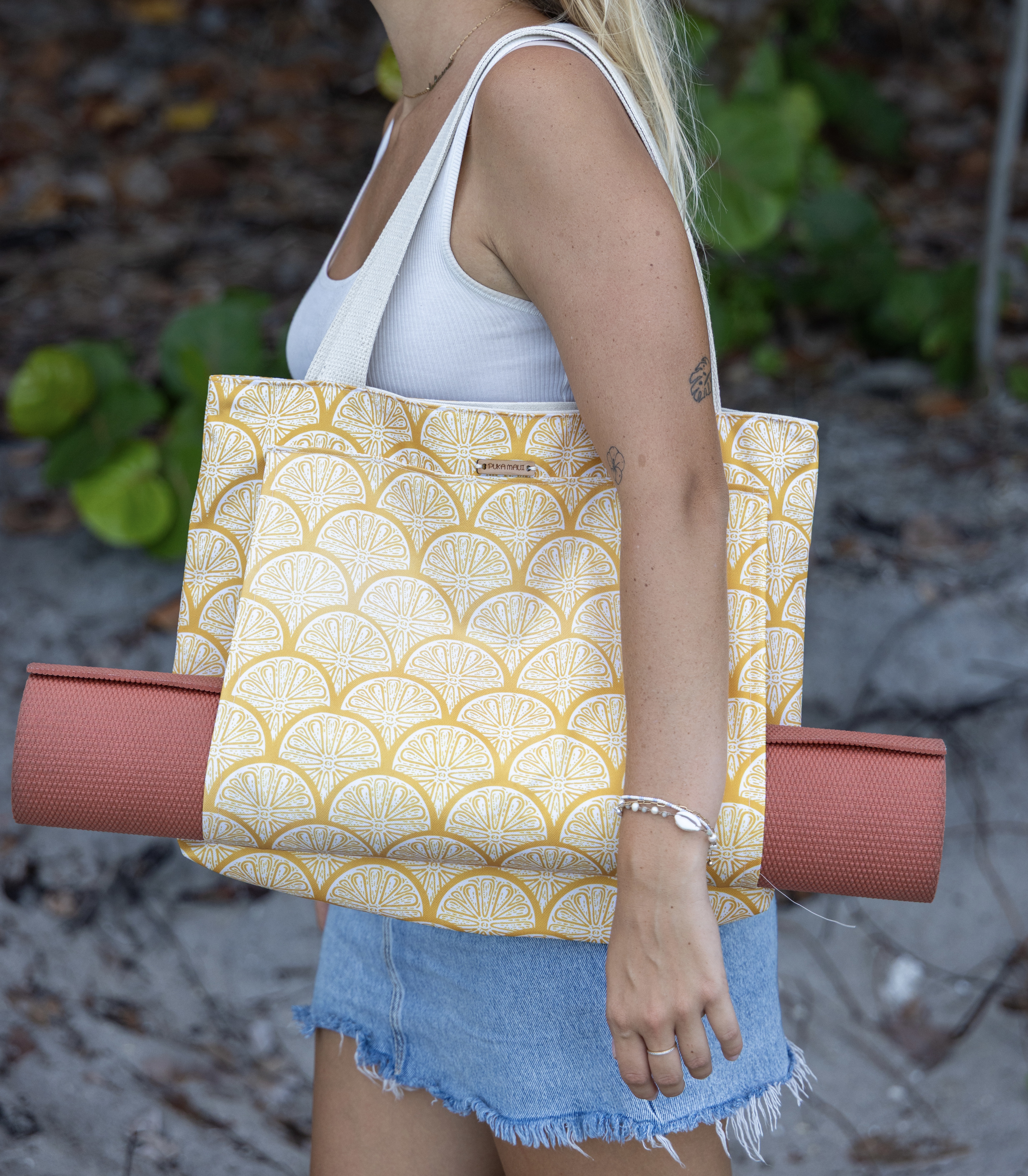 Citrus Grove Yoga Bag