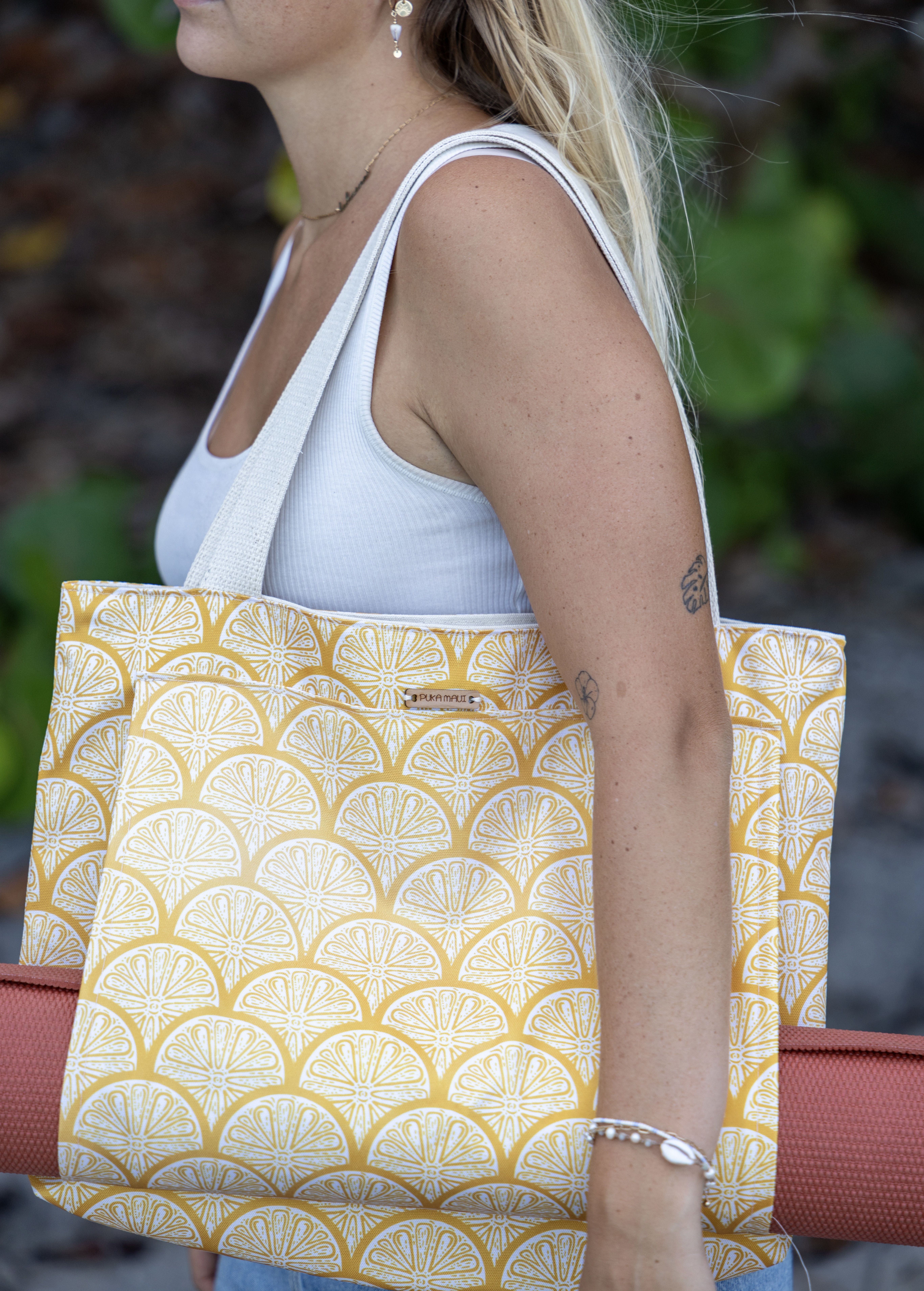 Citrus Grove Yoga Bag