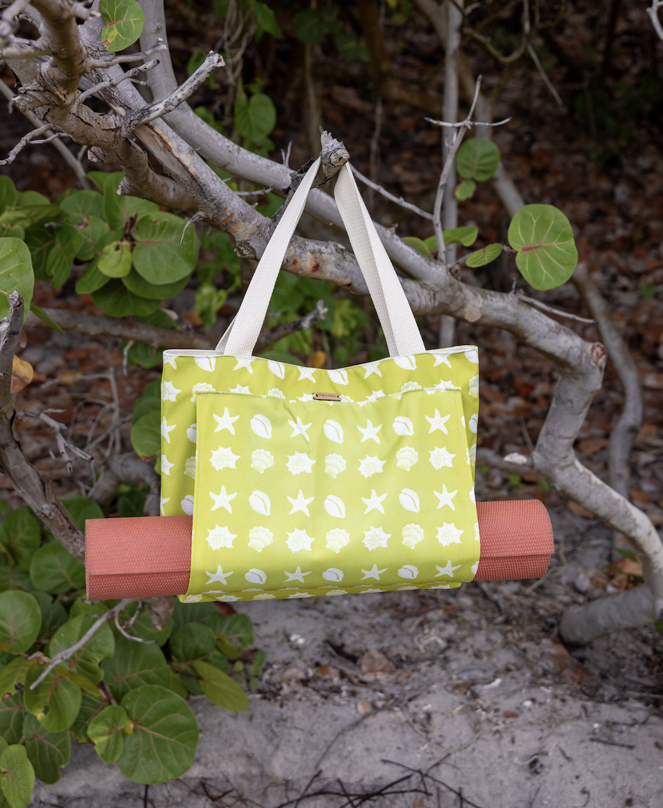 Margarita Shell Tide Yoga Tote