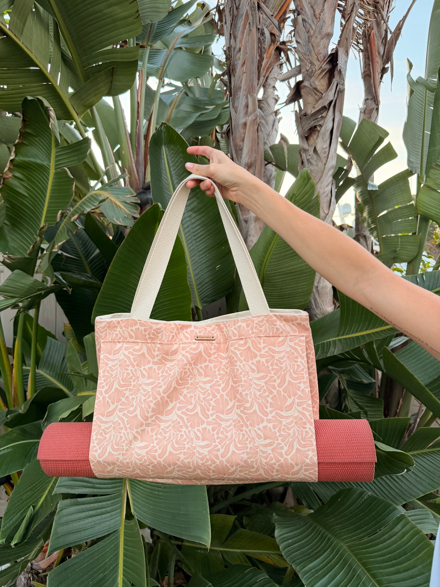 Pretty in Pink Yoga Bag