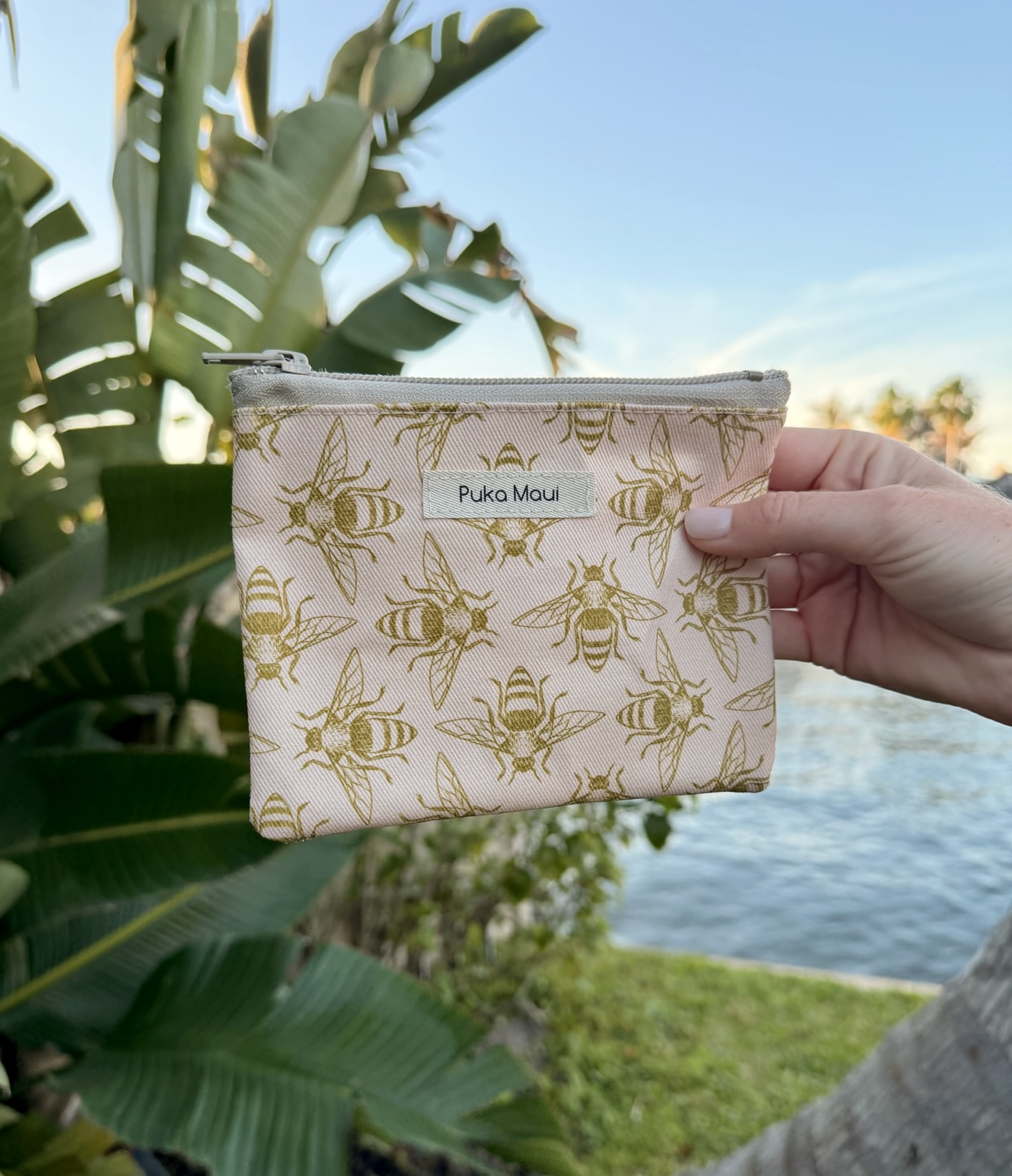 Aloha Bee Mini Pouch