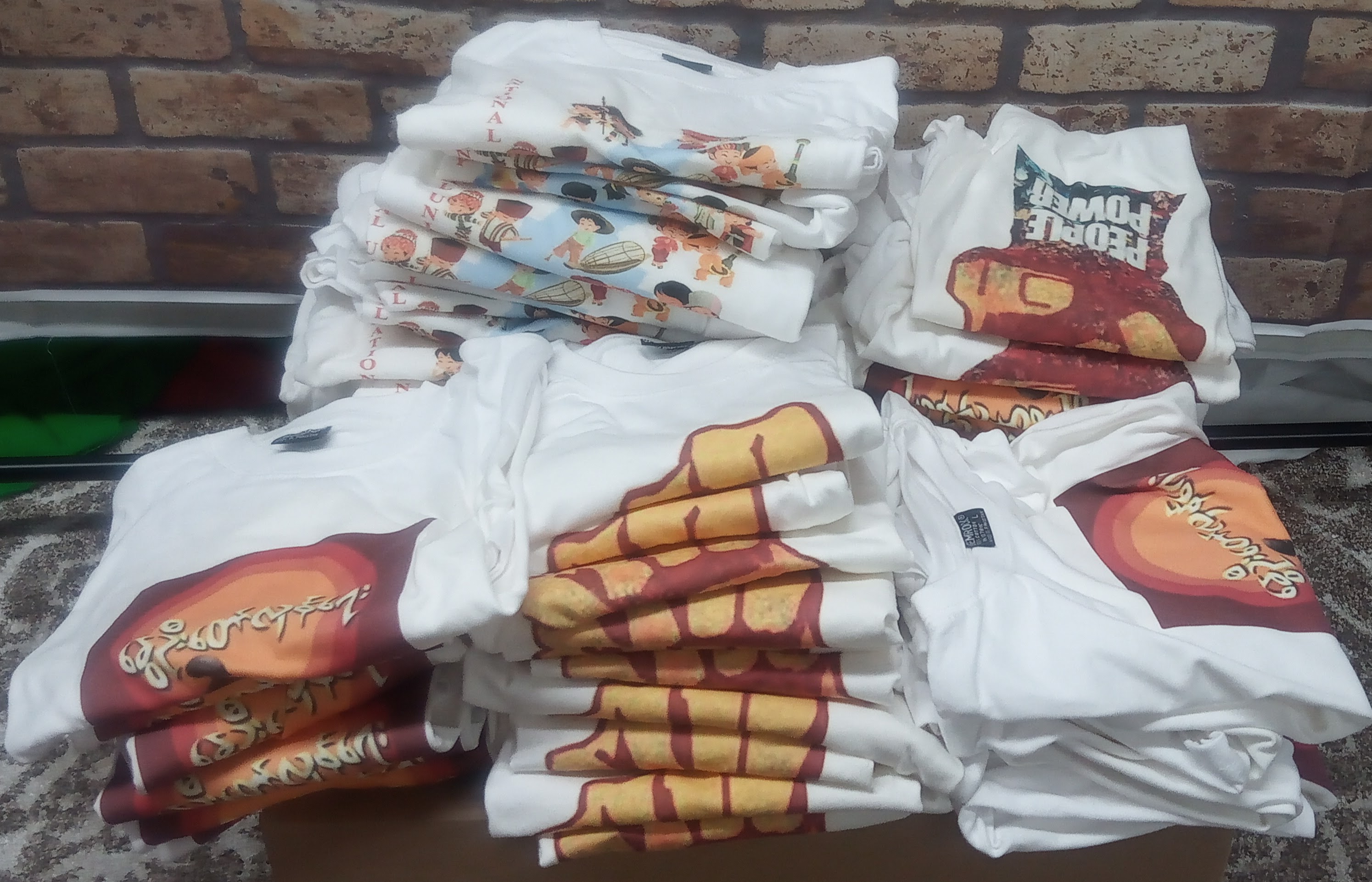 Custom Digitally Printed T-Shirts