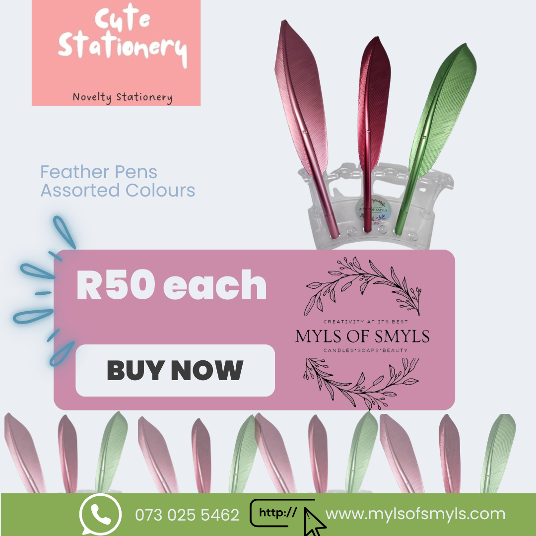Feather Novelty Pens