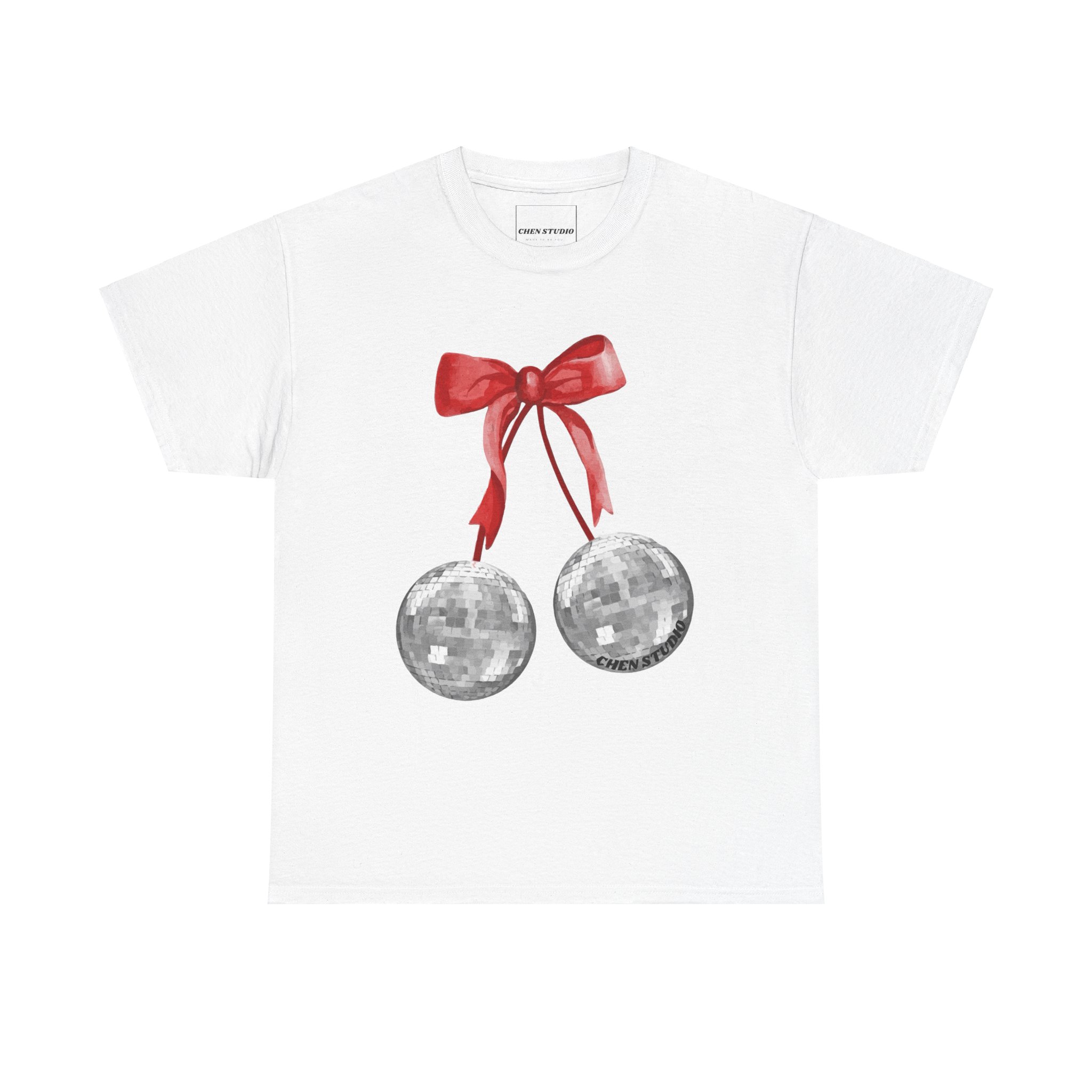 Disc and bows shirt