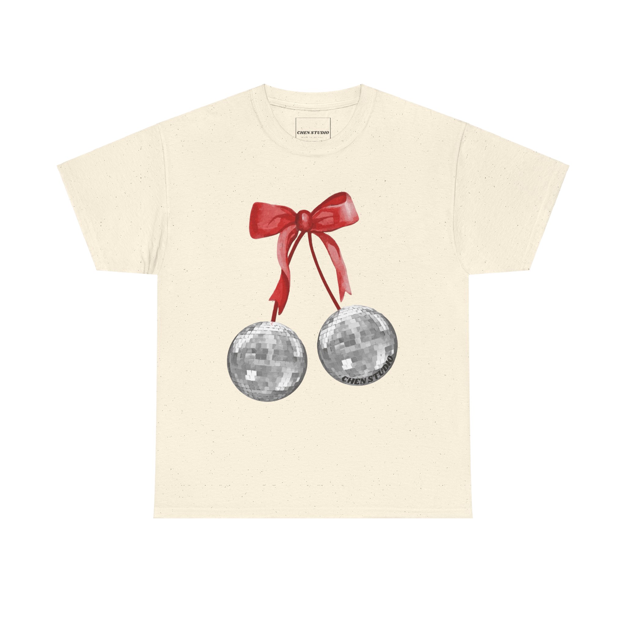 Disc and bows shirt