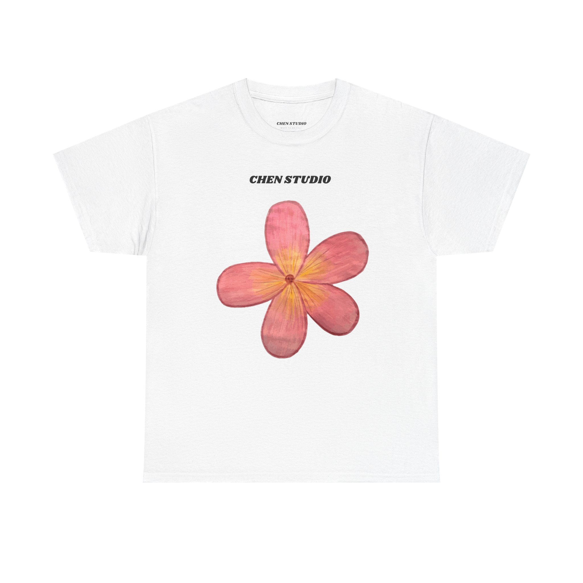 Tropical flower shirt
