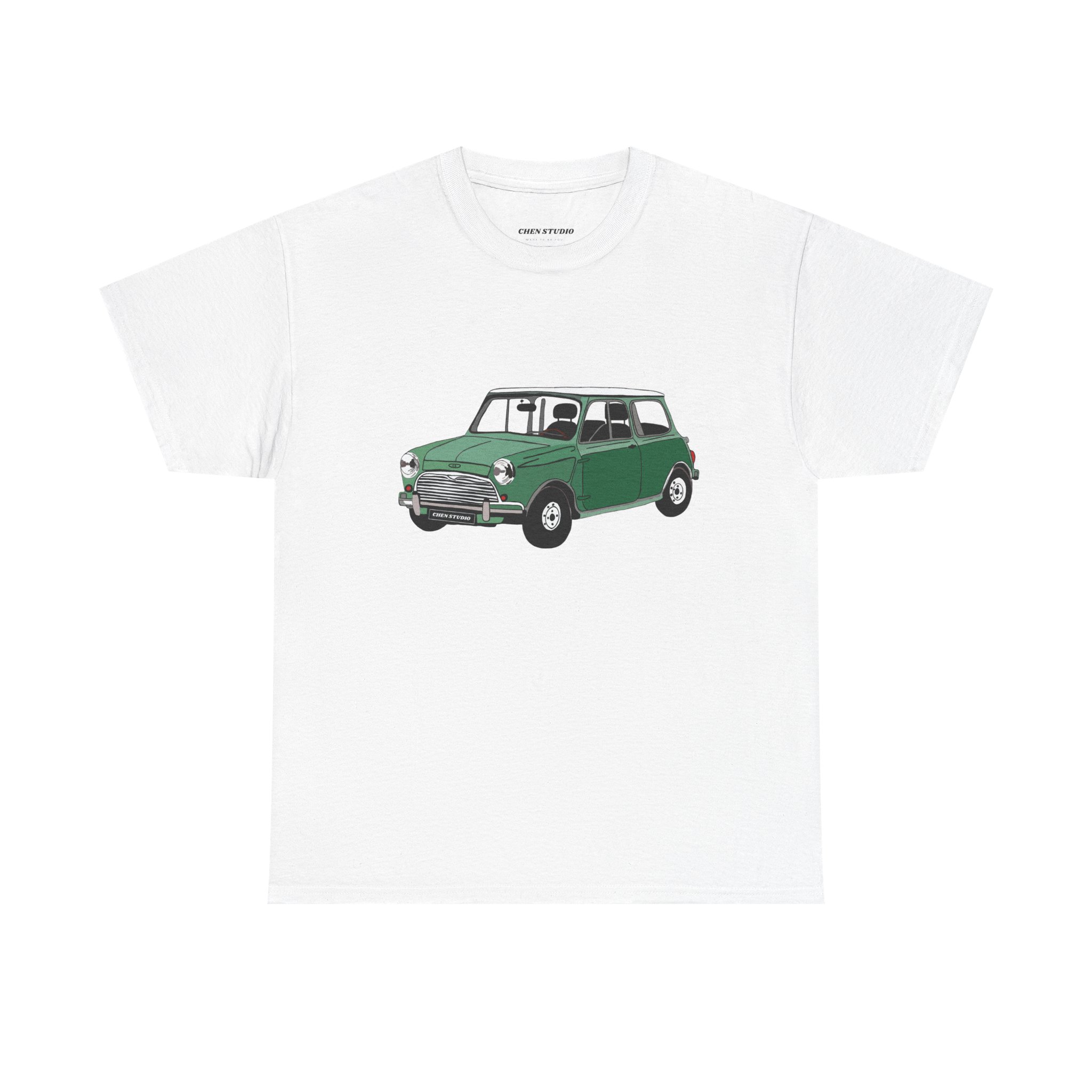 Green car shirt 
