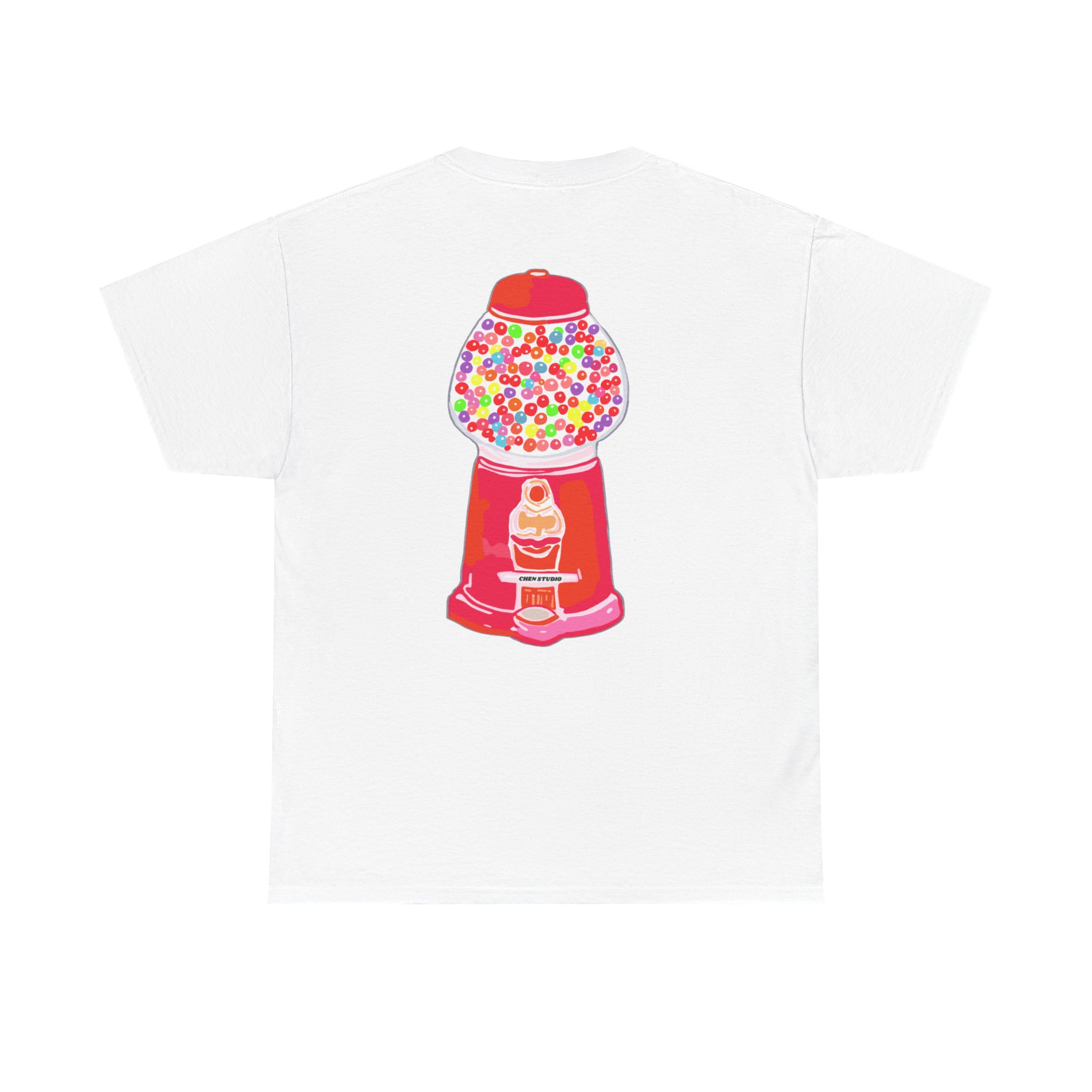 Candy dispenser shirt 