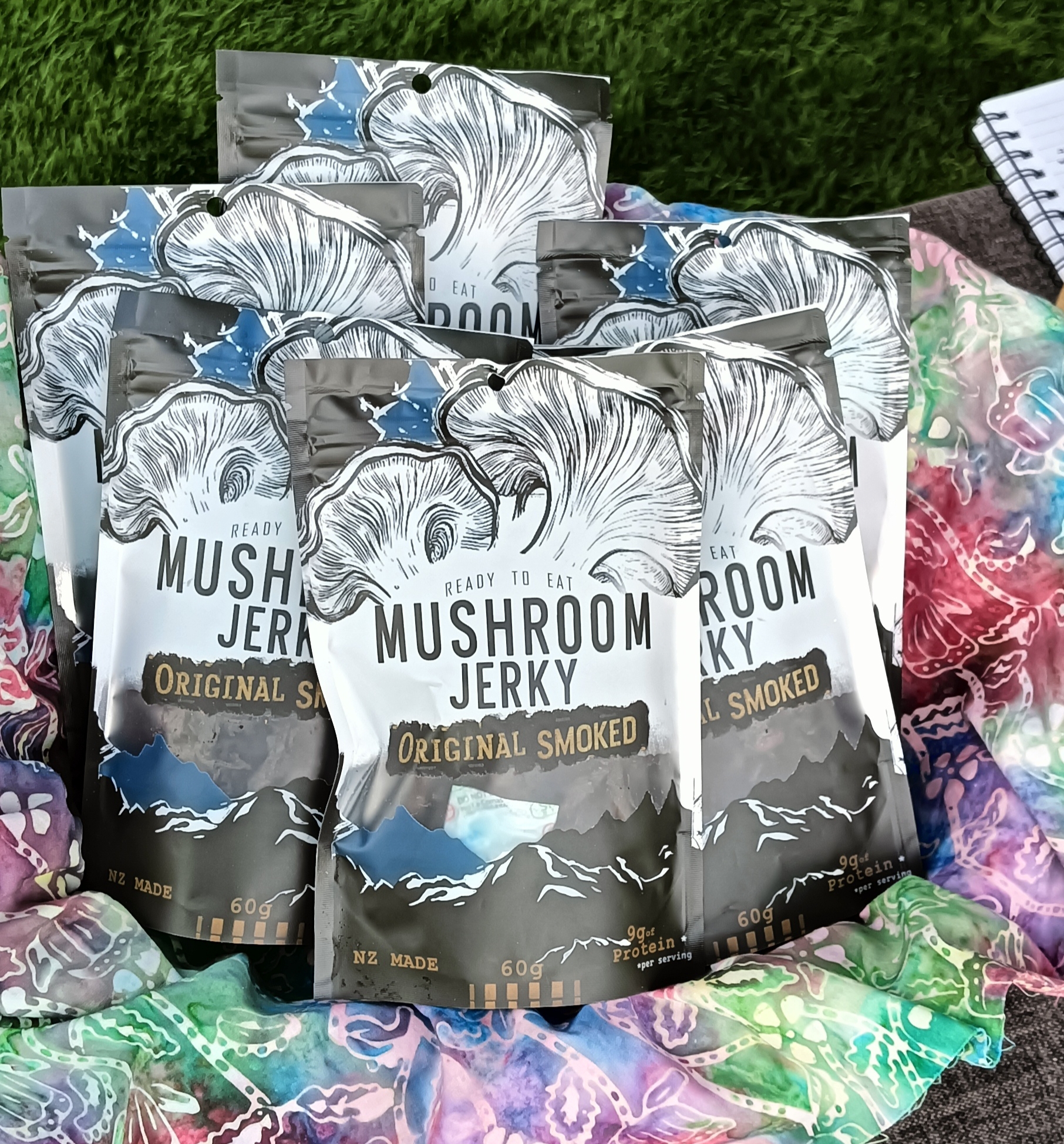 Mushroom Jerky Original SMOKED