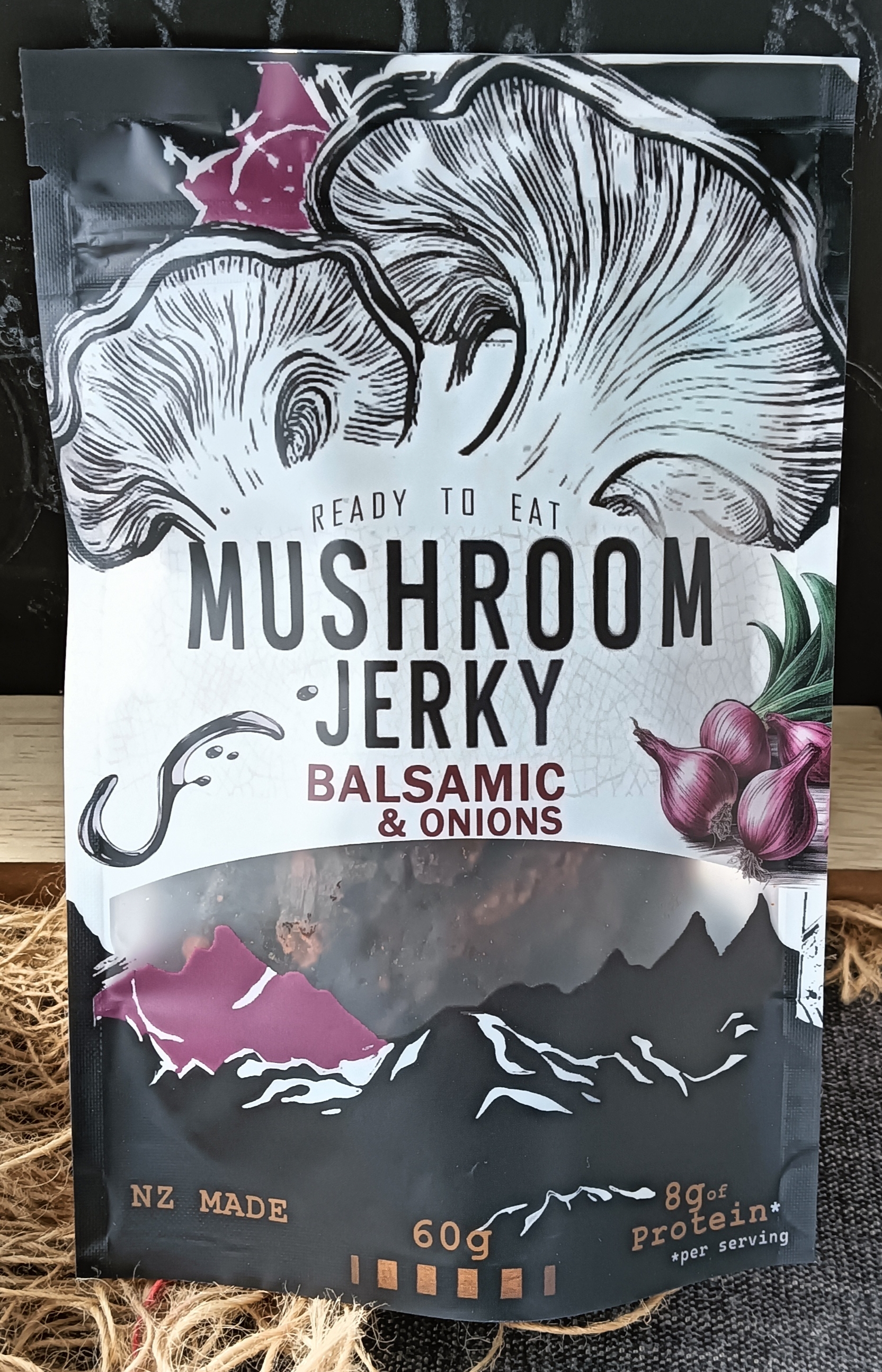 Mushroom Jerky - Balsamic & Onions