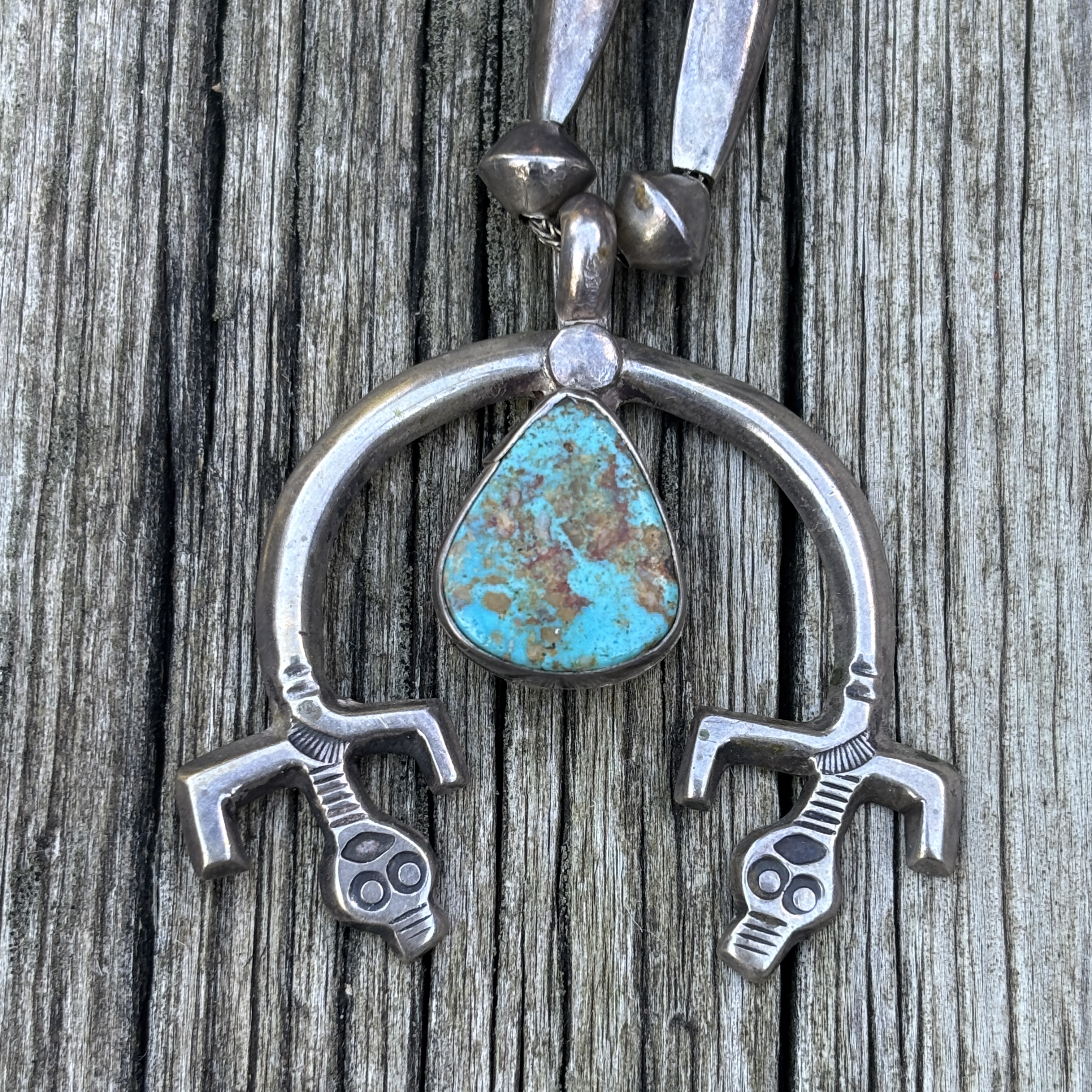 Allen Pooyouma Hopi Necklace And Naja Pendant