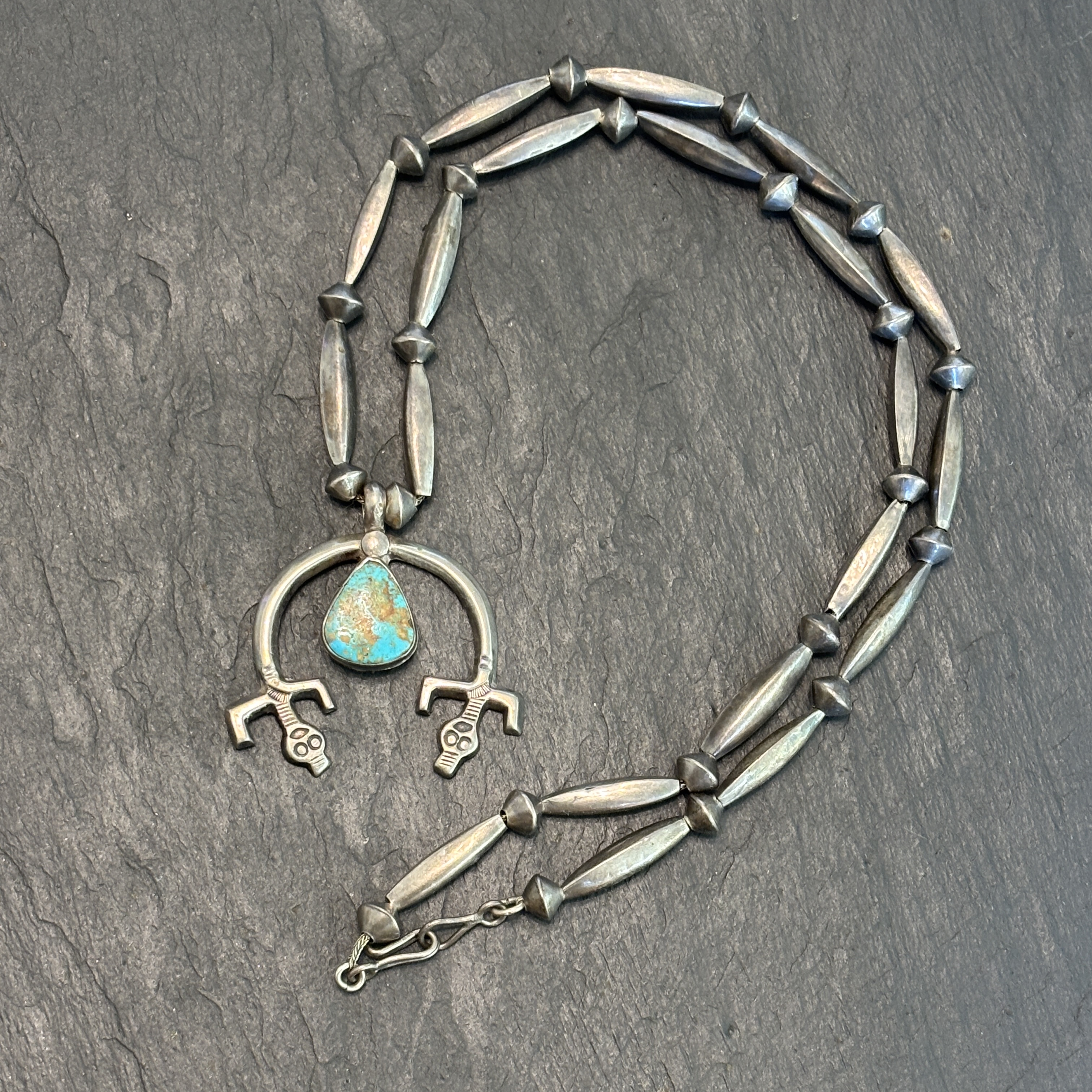 Allen Pooyouma Hopi Necklace And Naja Pendant