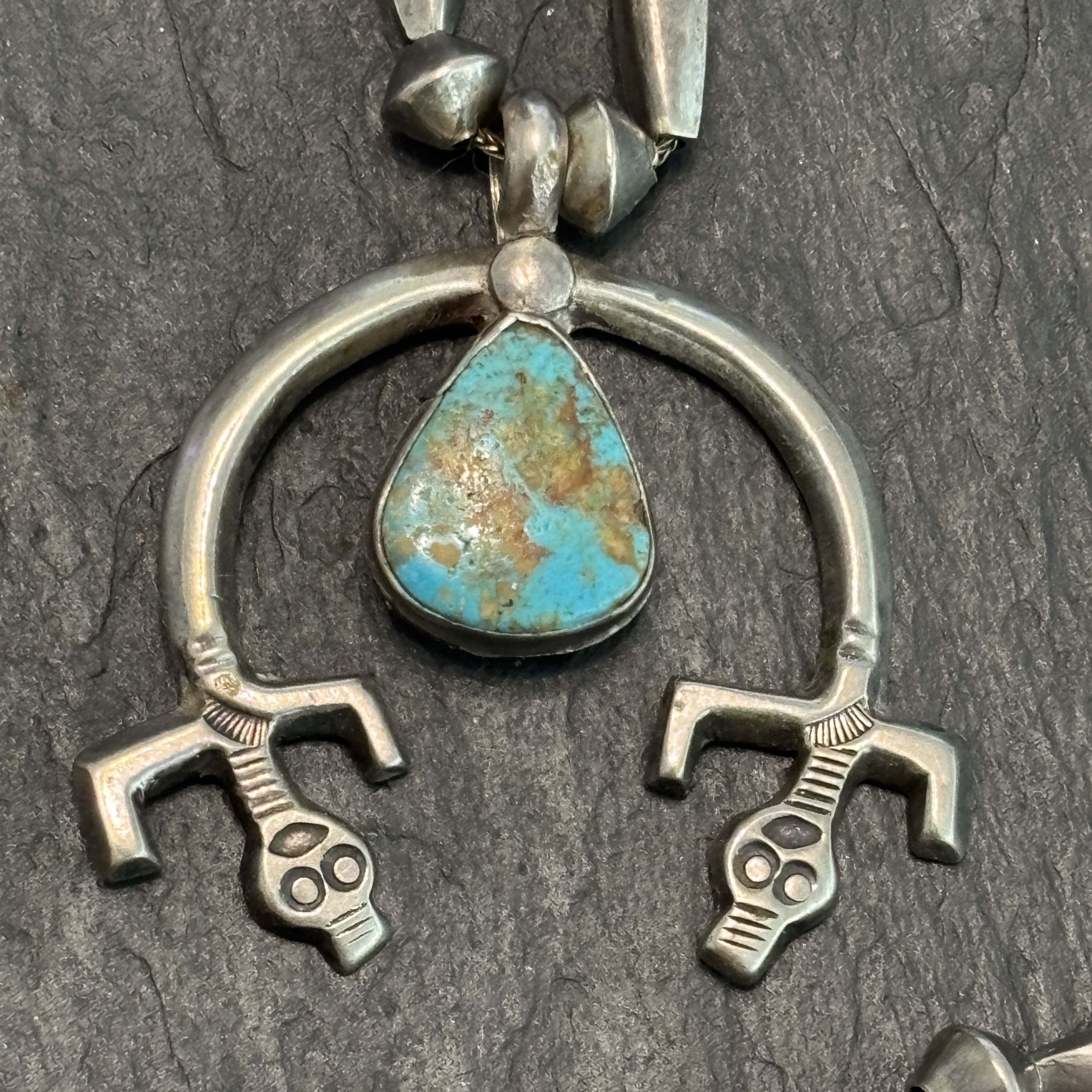 Allen Pooyouma Hopi Necklace And Naja Pendant