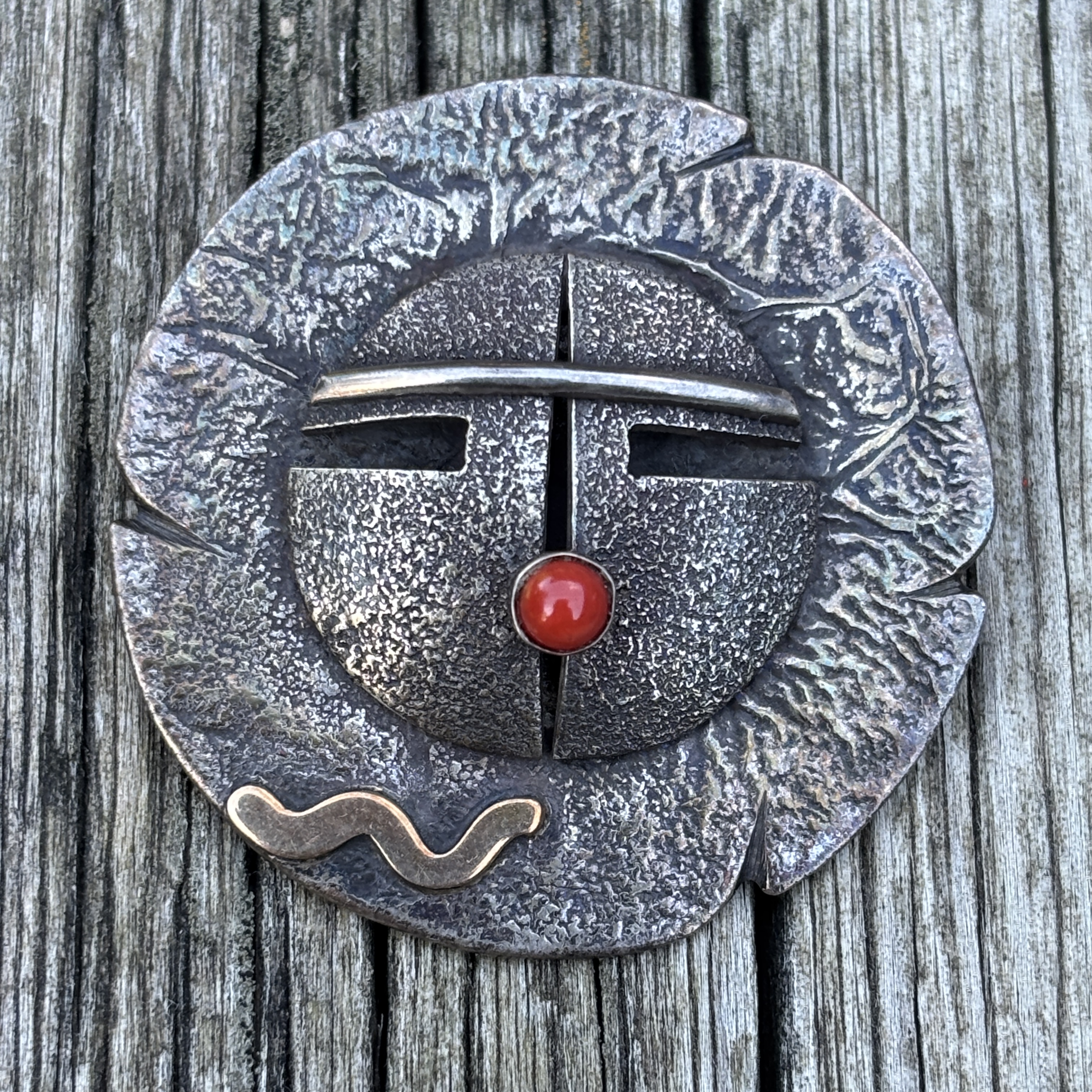 Jolene Eustace Zuni Pendant Brooch Kachina