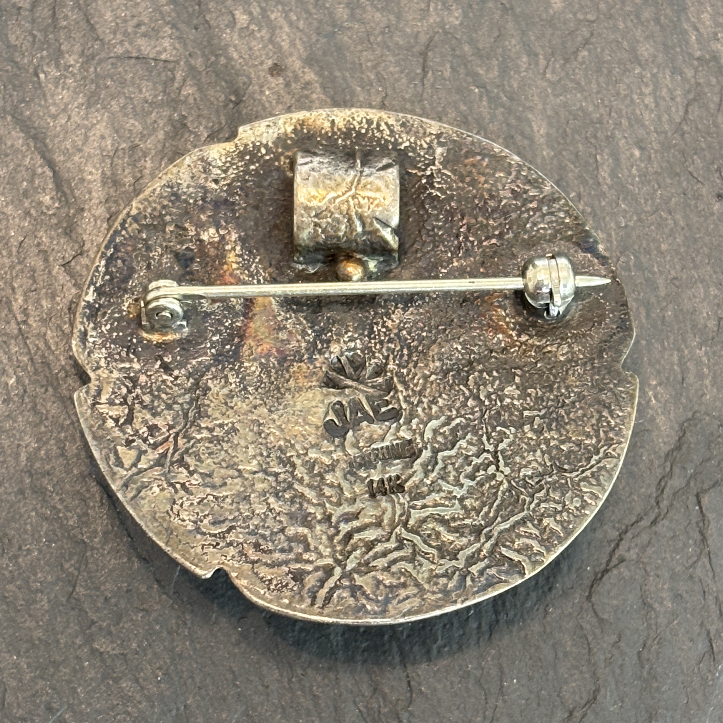 Jolene Eustace Zuni Pendant Brooch Kachina