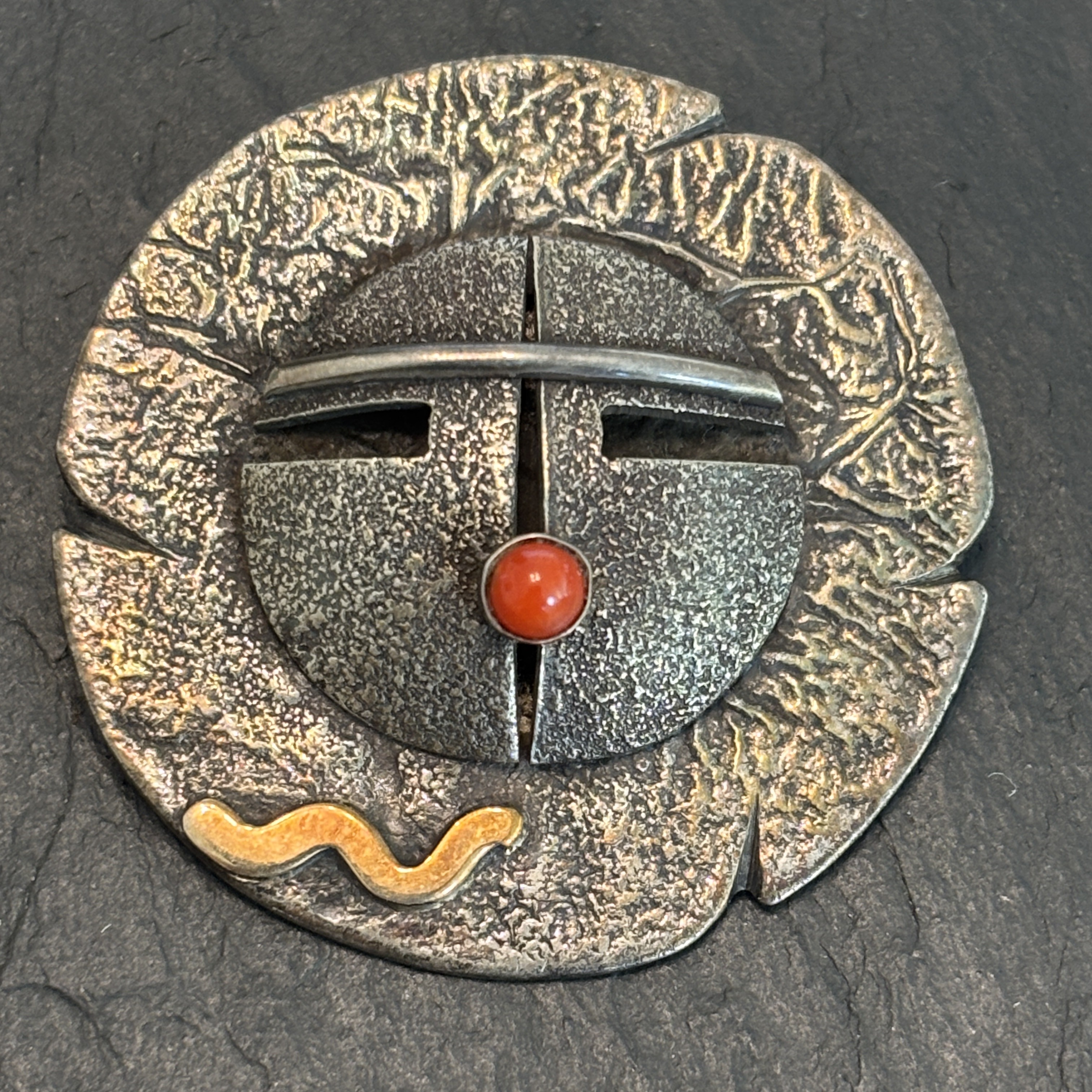 Jolene Eustace Zuni Pendant Brooch Kachina