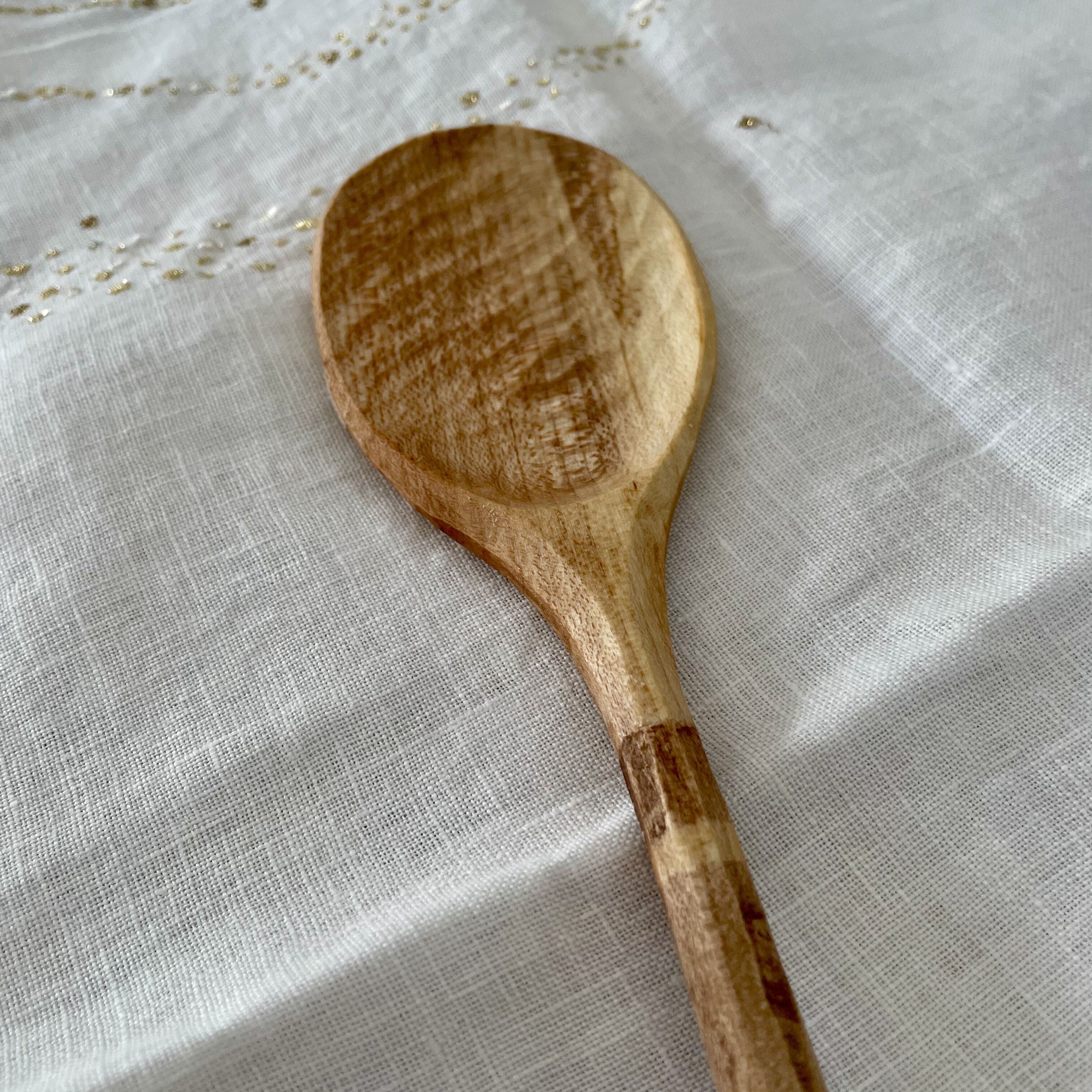 12" oval cooking spoon