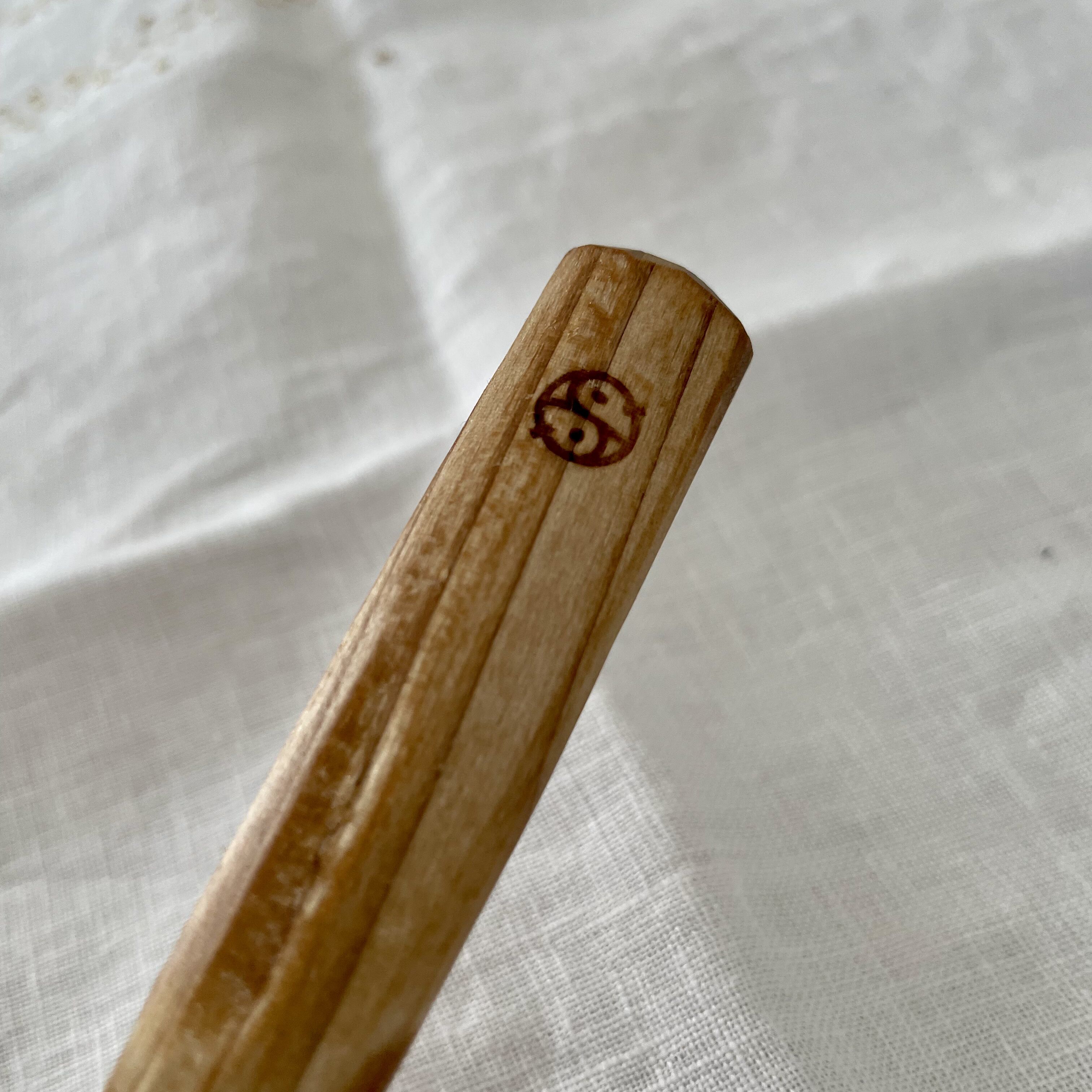 12" flat-edge cooking spoon